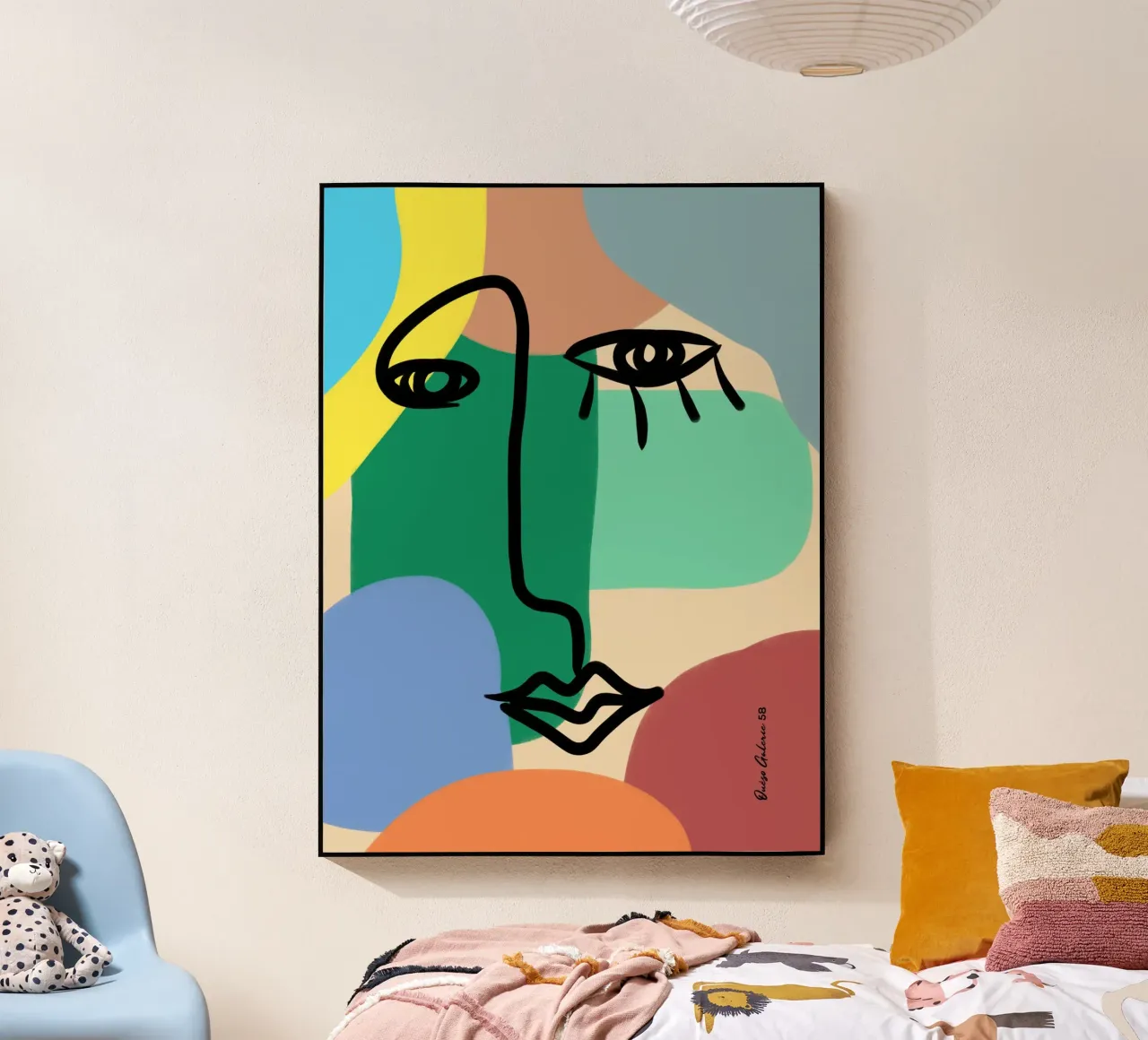 Vivid Collage plexiglass da Mike Leymi