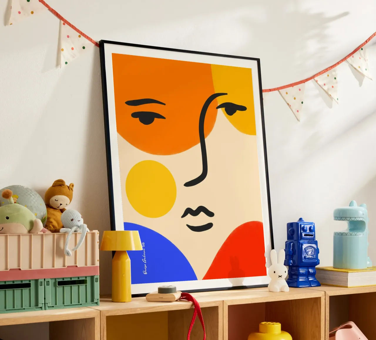 Bold Blooms poster da Mike Leymi