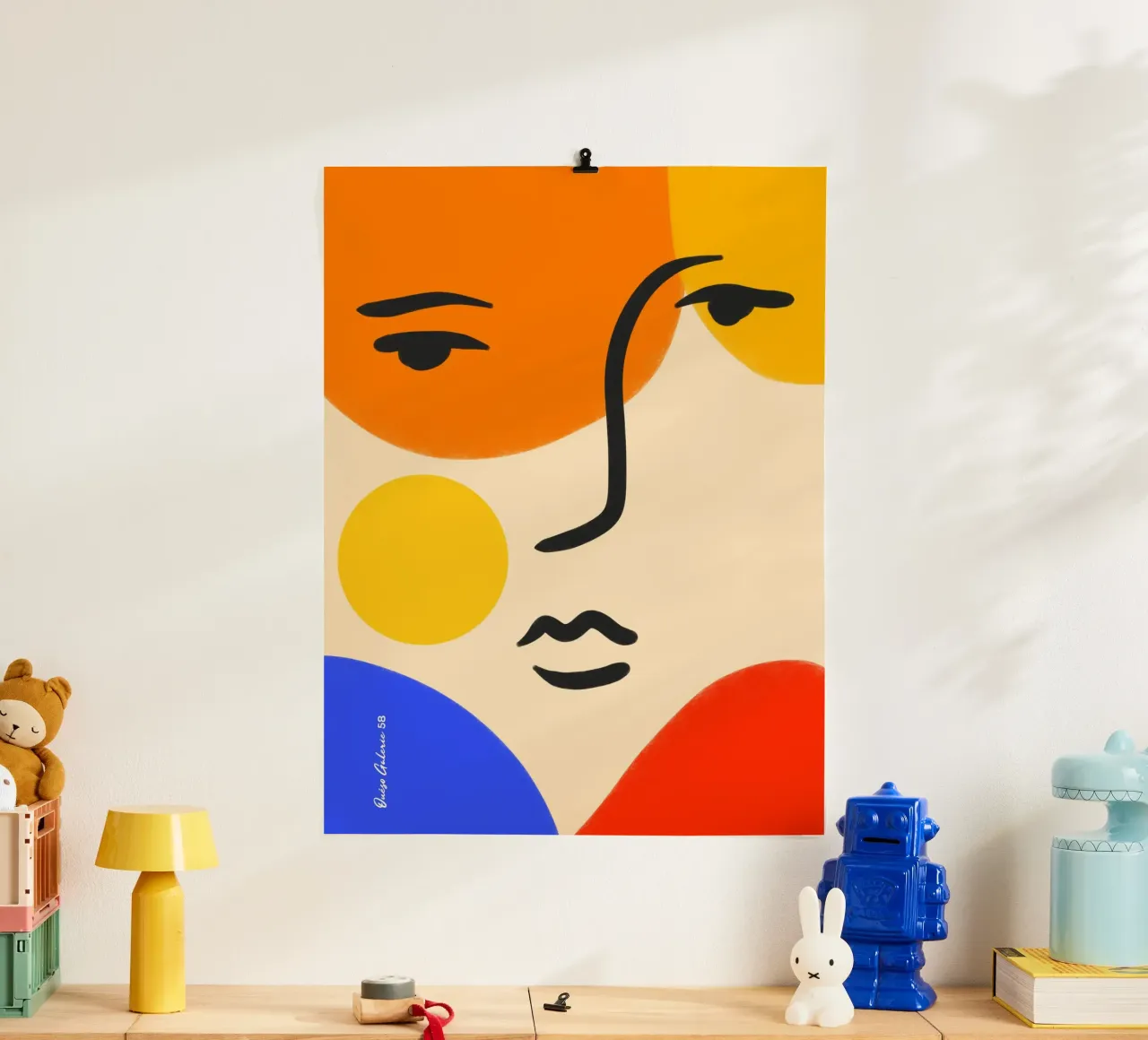 Bold Blooms poster da Mike Leymi