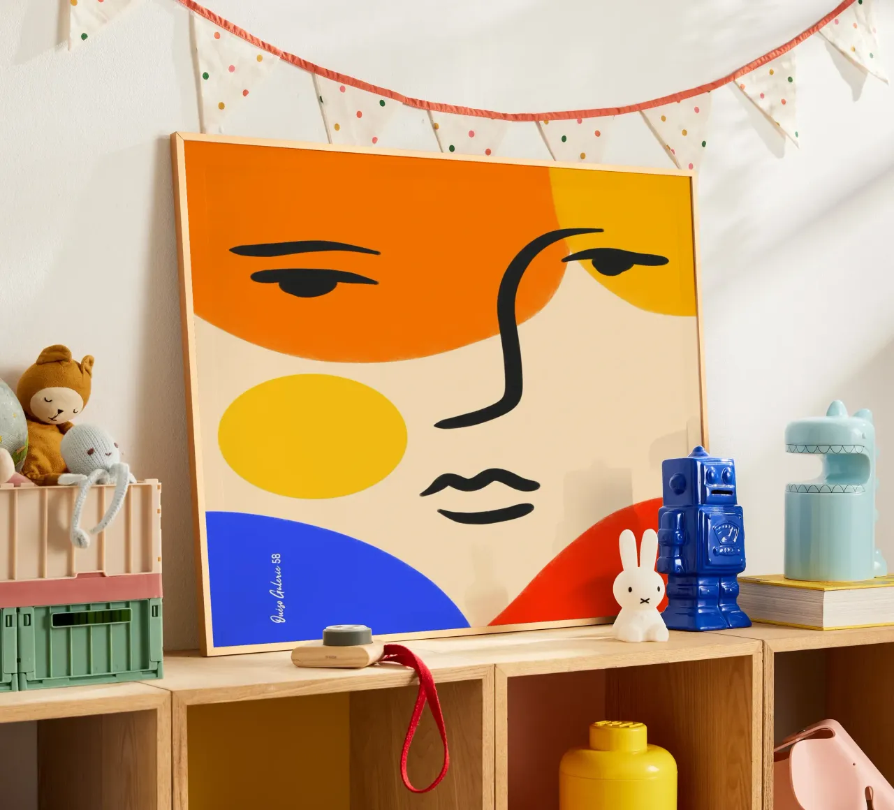 Bold Blooms poster da Mike Leymi