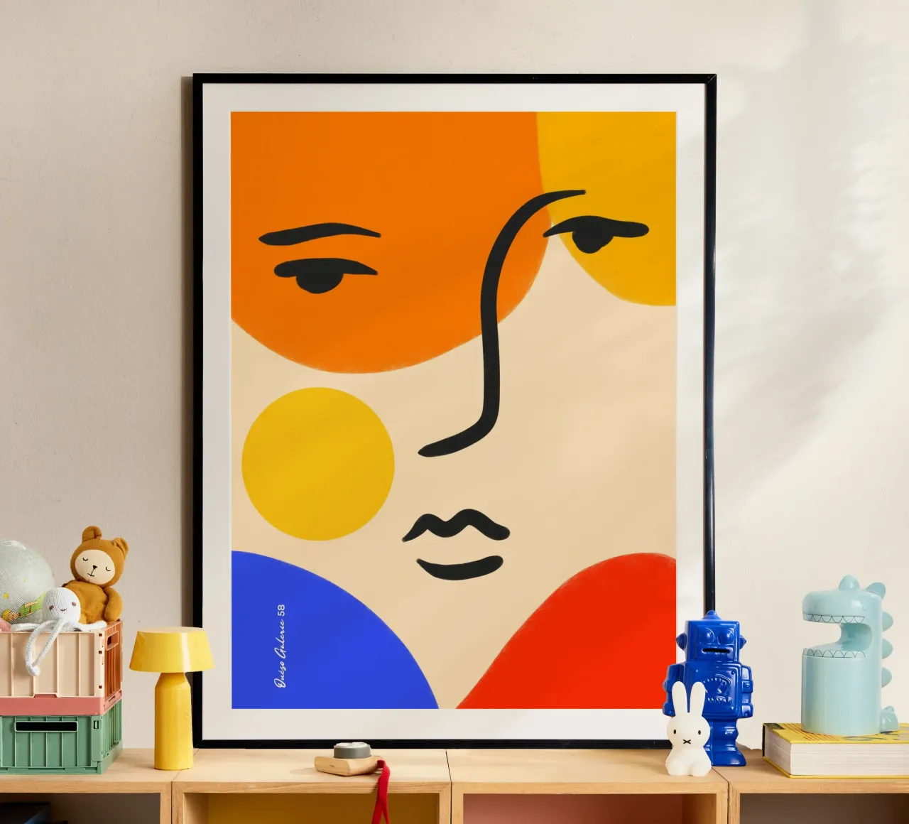 Bold Blooms poster da Mike Leymi