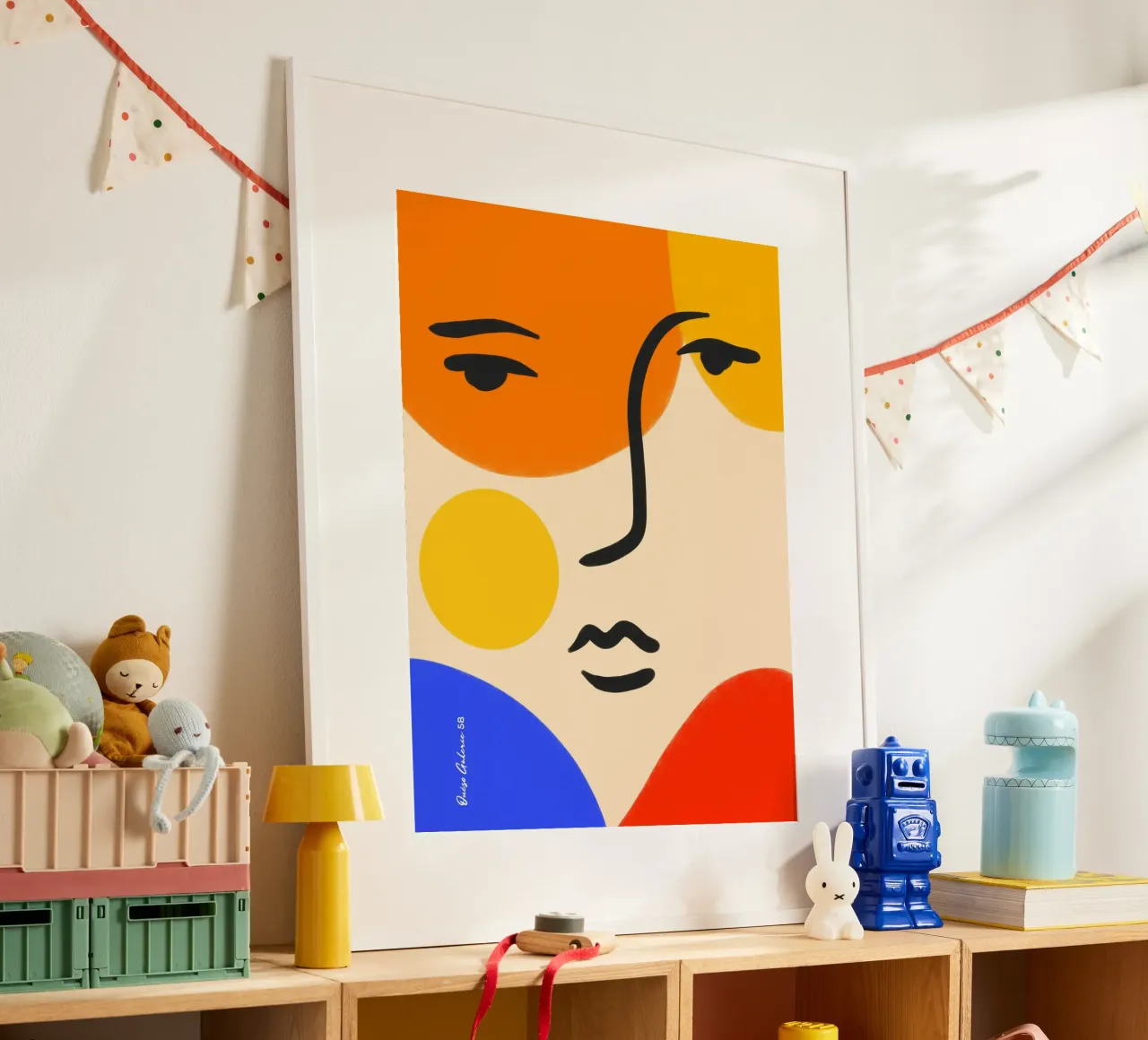 Bold Blooms poster da Mike Leymi