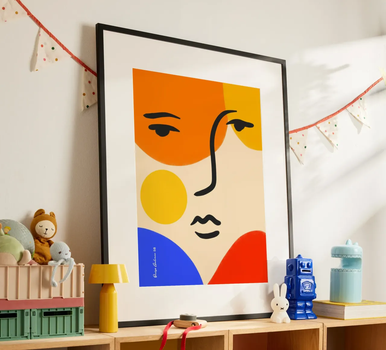 Bold Blooms poster da Mike Leymi