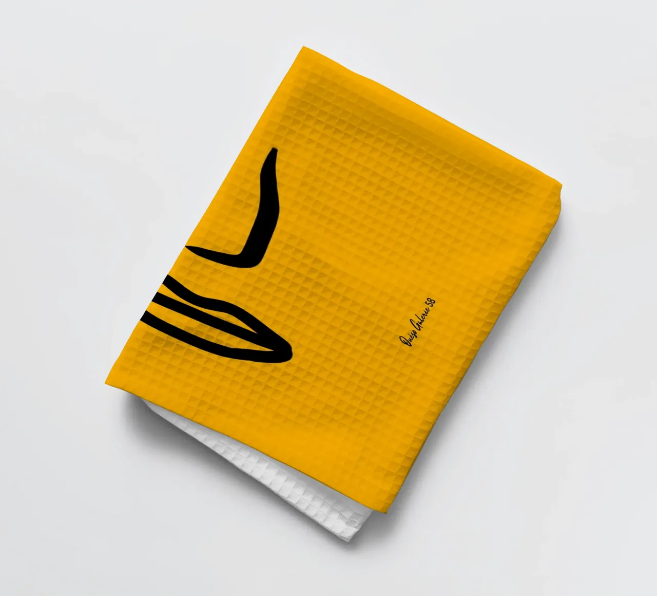 Color Jazz tea towel by Mike Leymi