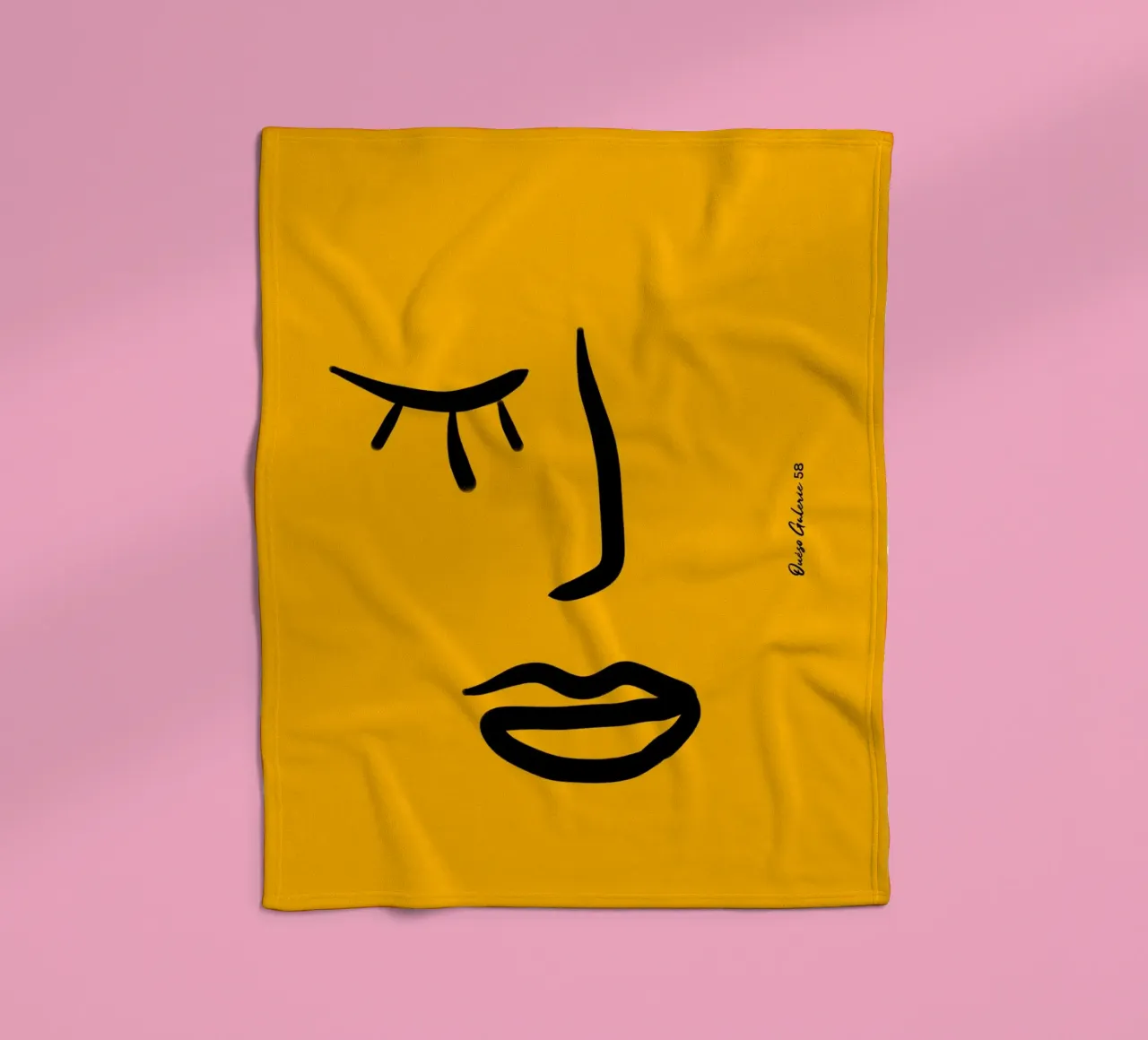 Color Jazz fleece blanket by Mike Leymi