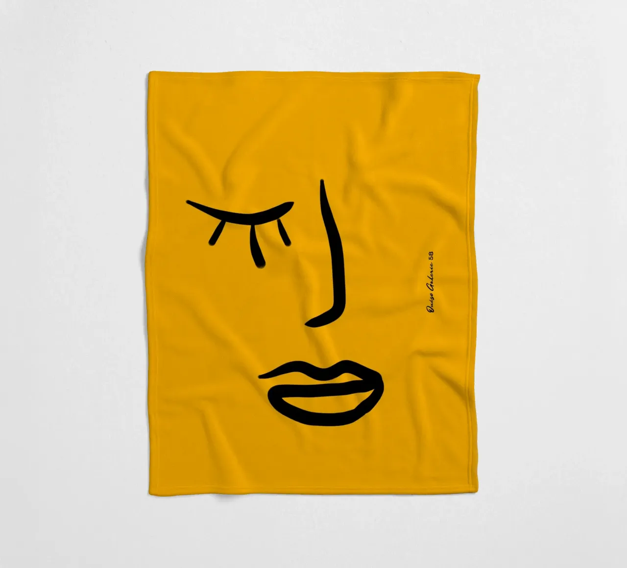 Color Jazz fleece blanket by Mike Leymi