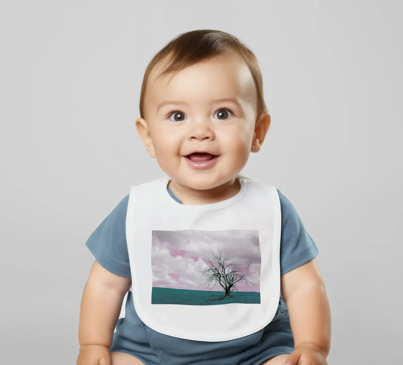 Midlands baby bib by Shot By Clint