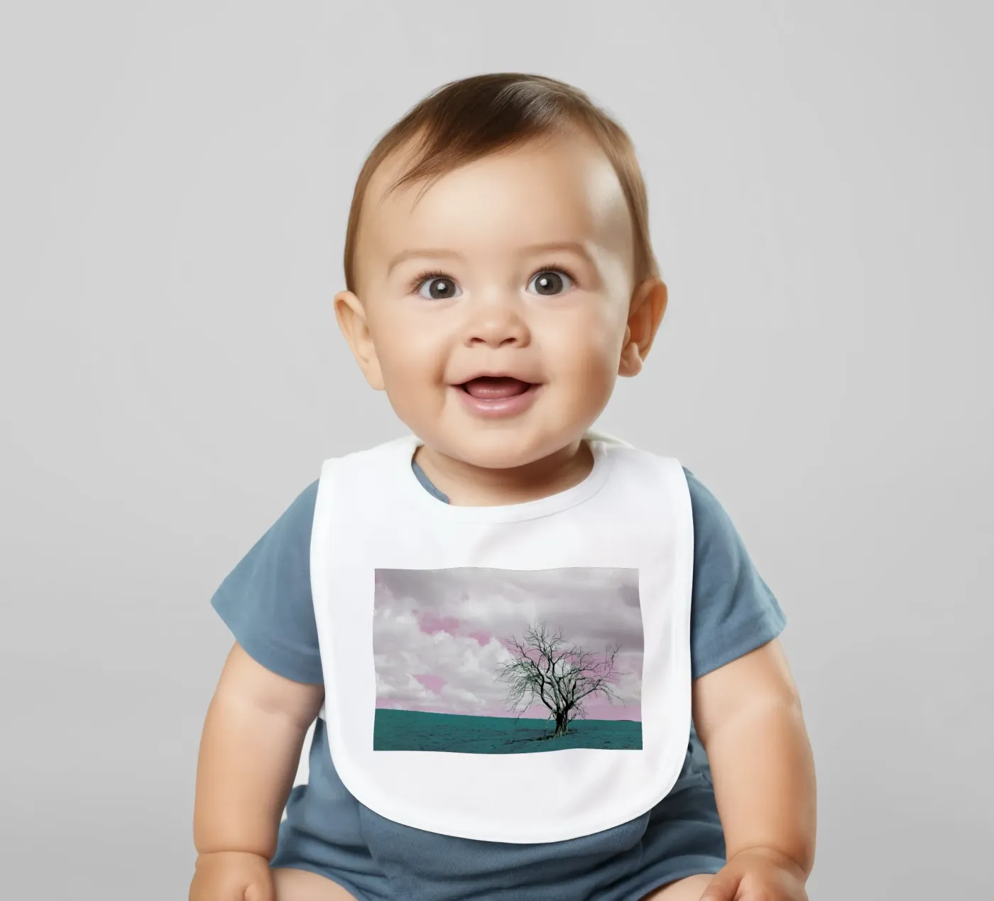 Midlands baby bib by Shot By Clint