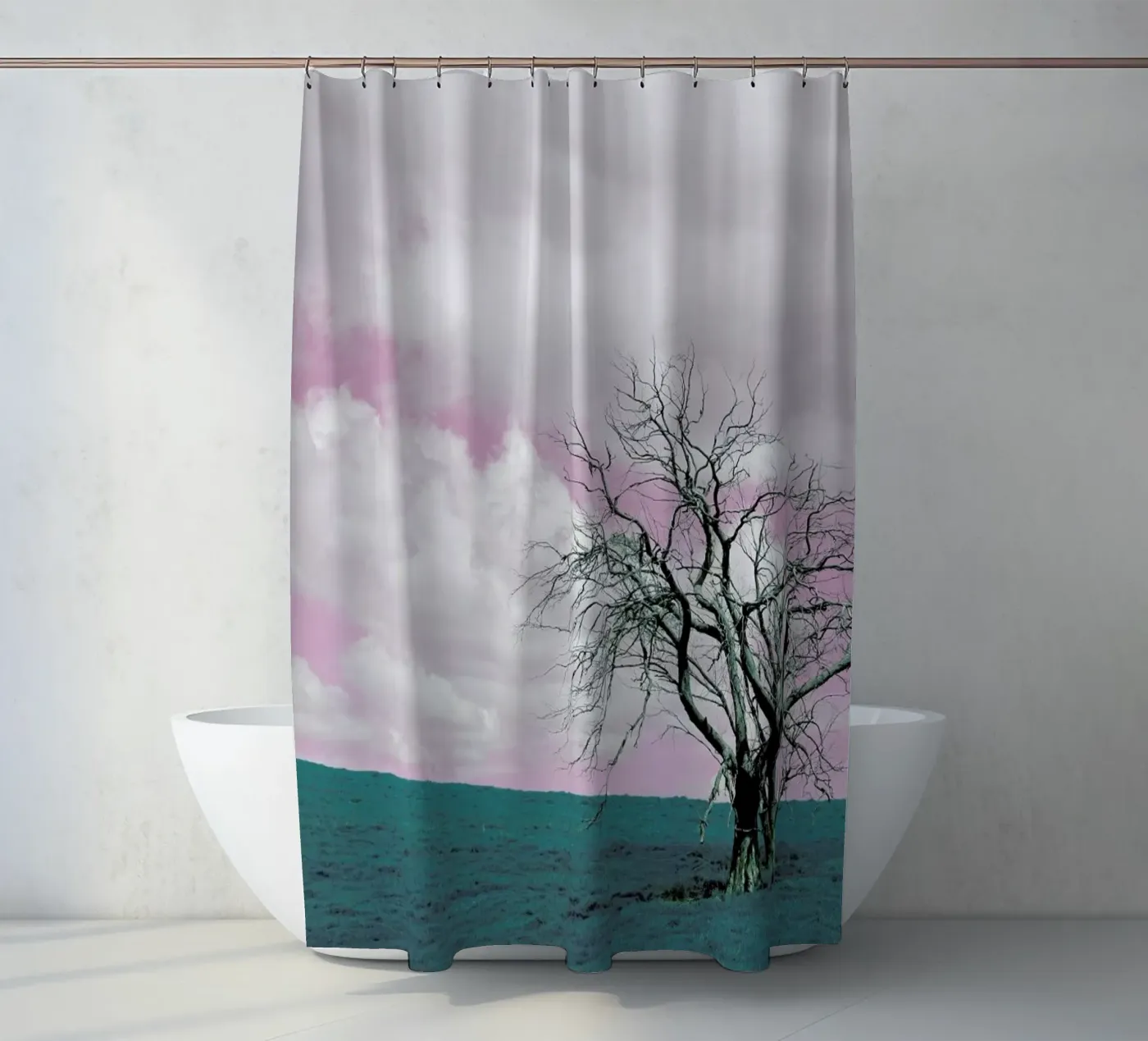 Midlands Duschvorhang von Shot By Clint