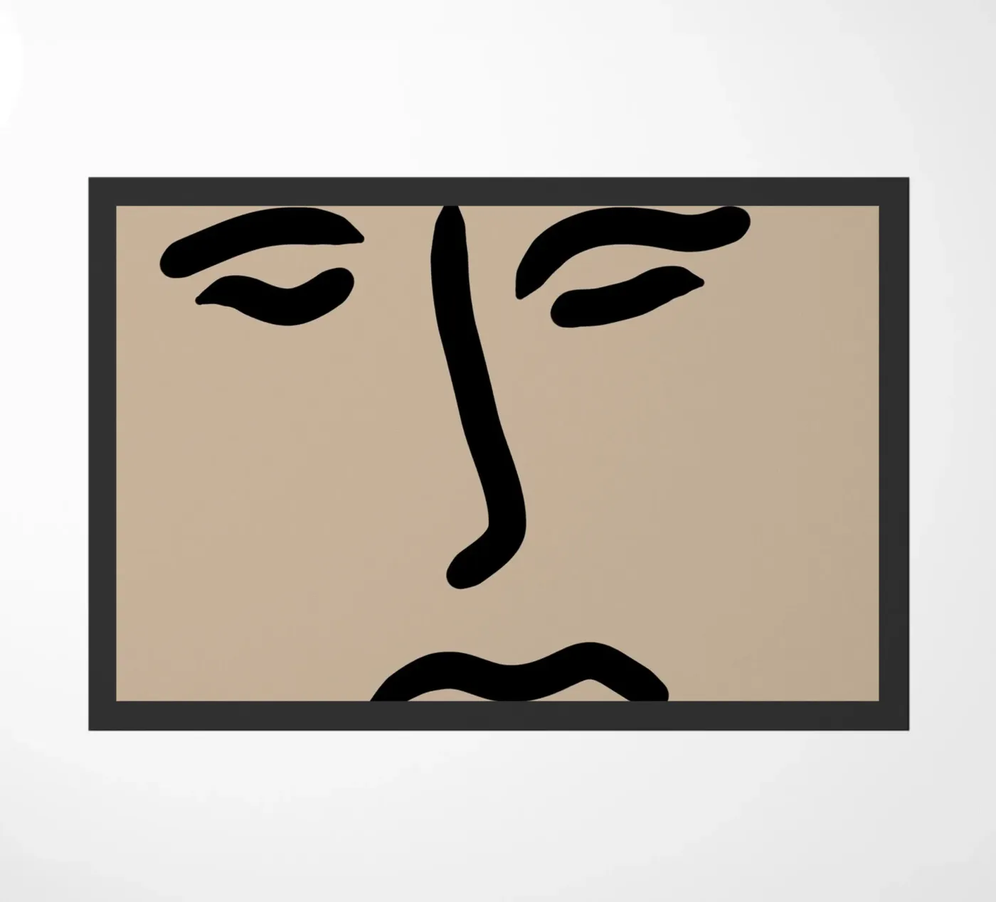 Abstract Harmony doormat by Mike Leymi