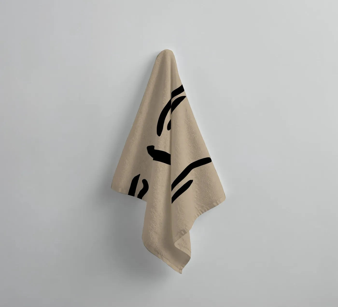 Abstract Harmony towel by Mike Leymi