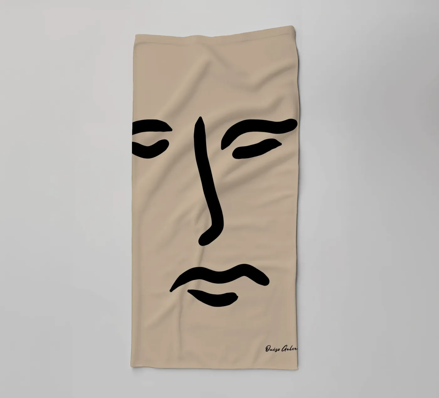 Abstract Harmony towel by Mike Leymi