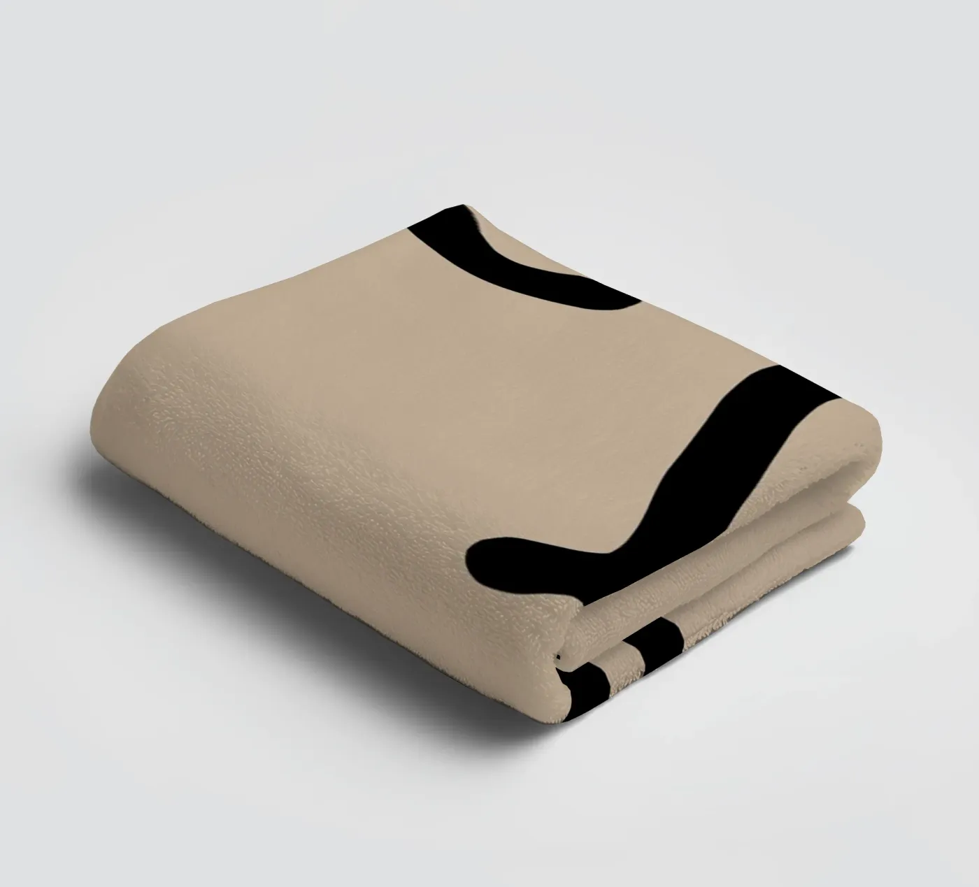 Abstract Harmony towel by Mike Leymi