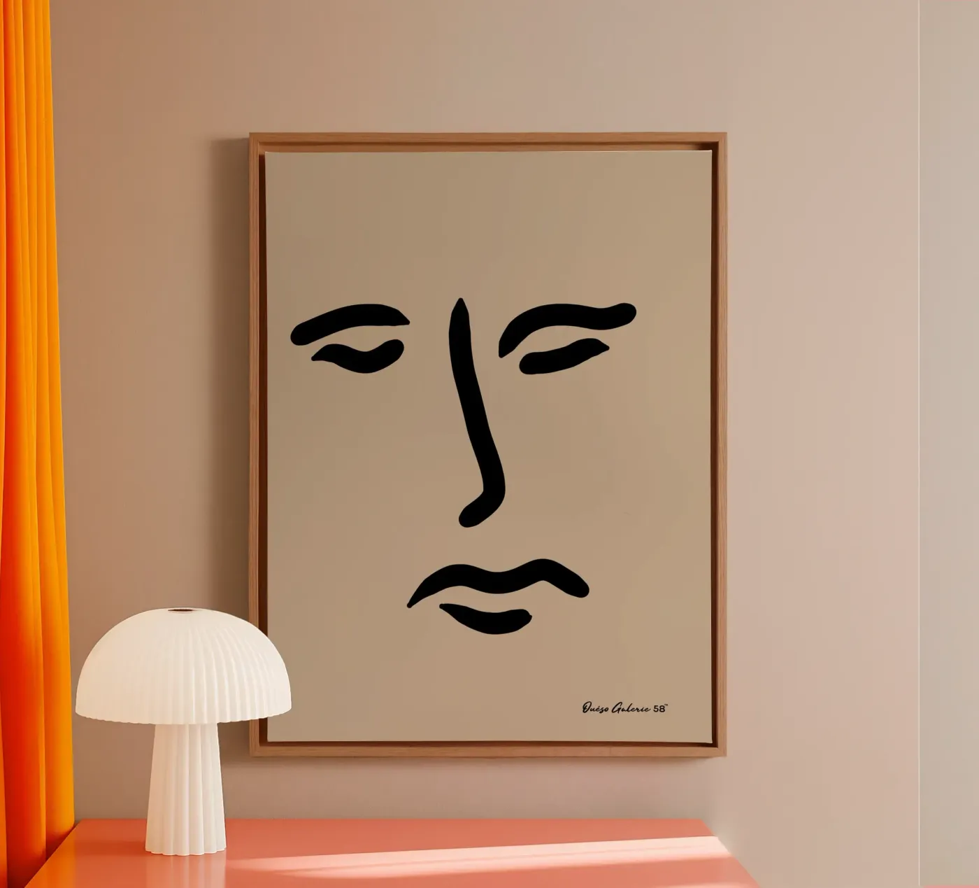 Abstract Harmony canvas by Mike Leymi