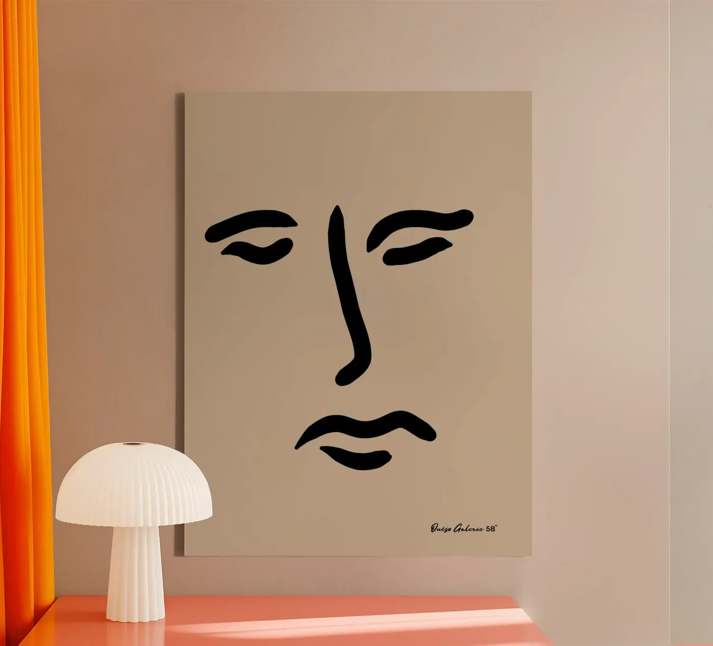 Abstract Harmony canvas by Mike Leymi