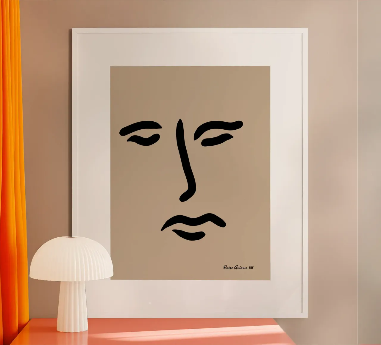 Abstract Harmony poster van Mike Leymi