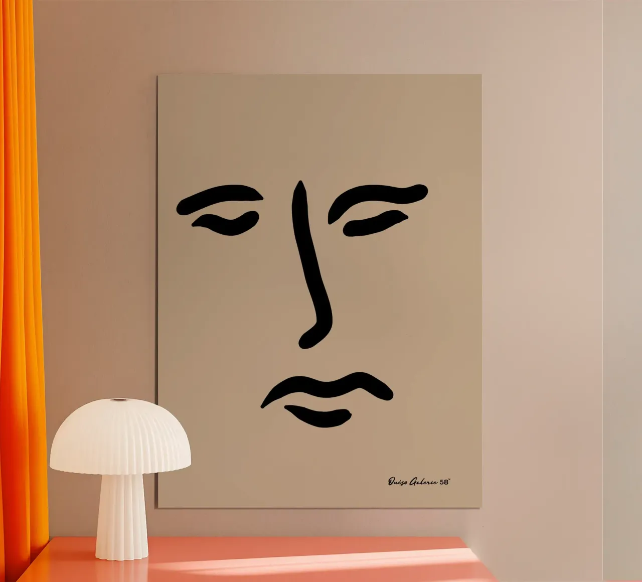 Abstract Harmony poster van Mike Leymi