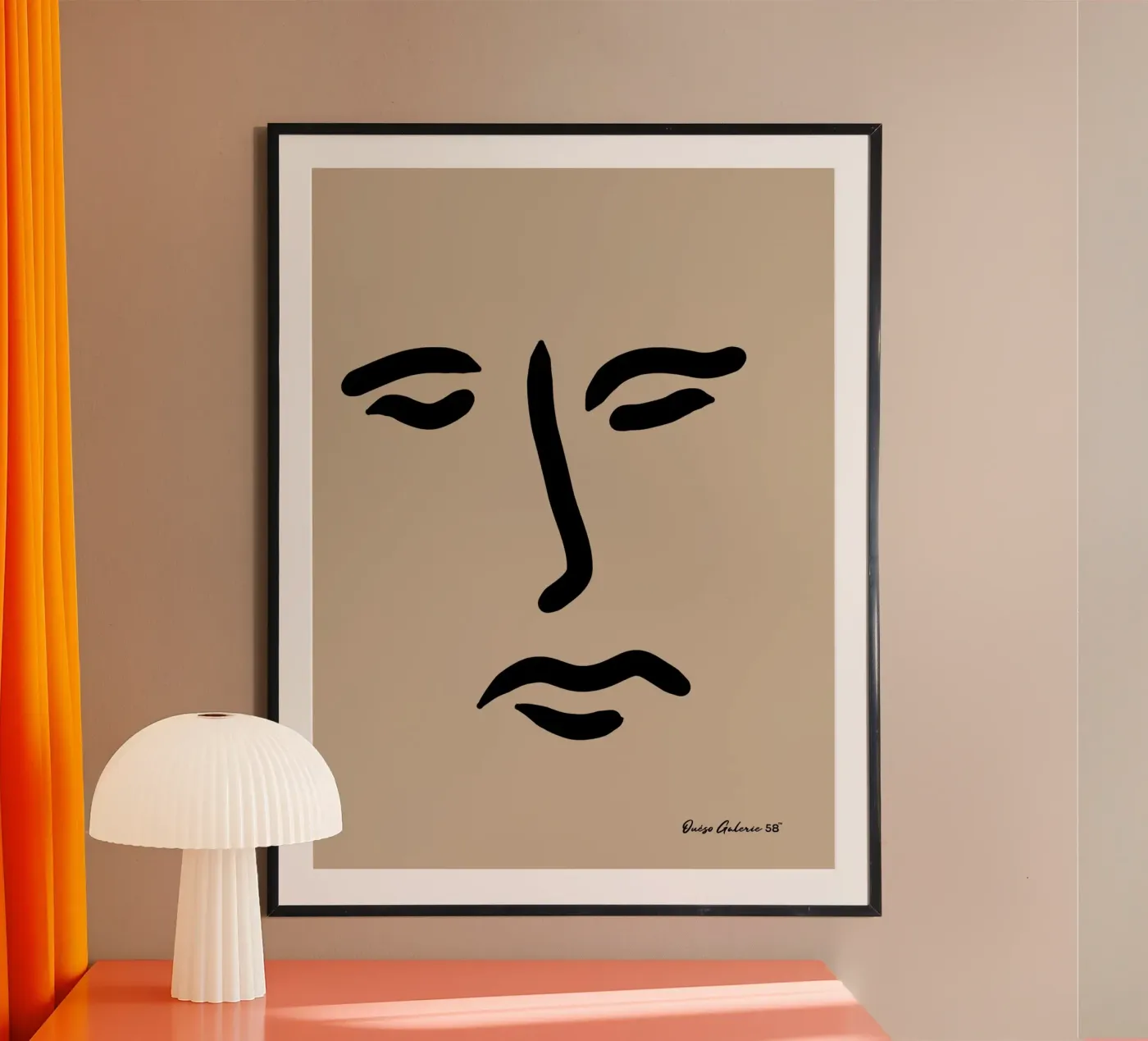 Abstract Harmony Poster von Mike Leymi