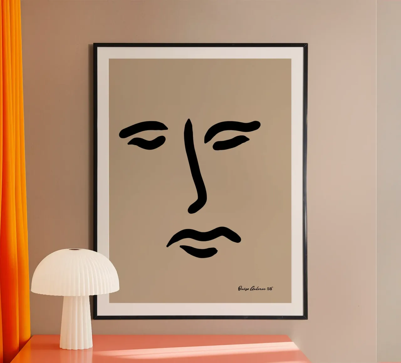 Abstract Harmony poster van Mike Leymi