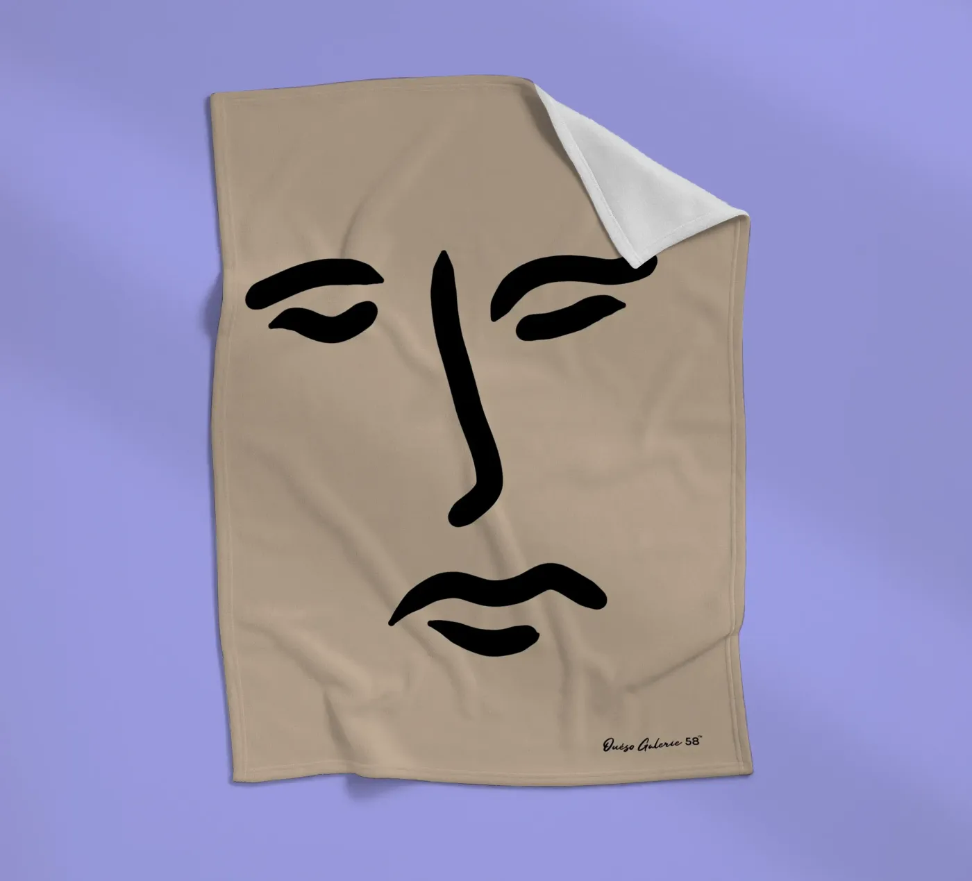 Abstract Harmony Fleecedecke von Mike Leymi