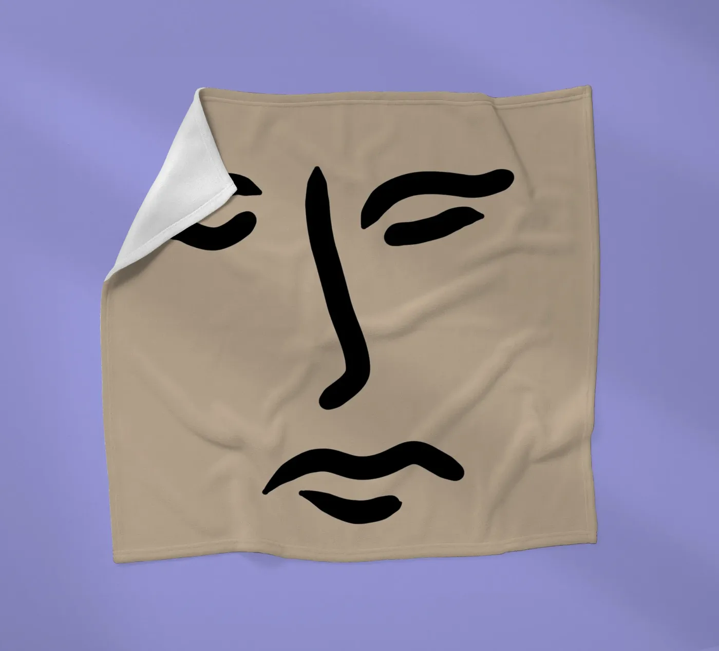 Abstract Harmony Fleecedecke von Mike Leymi