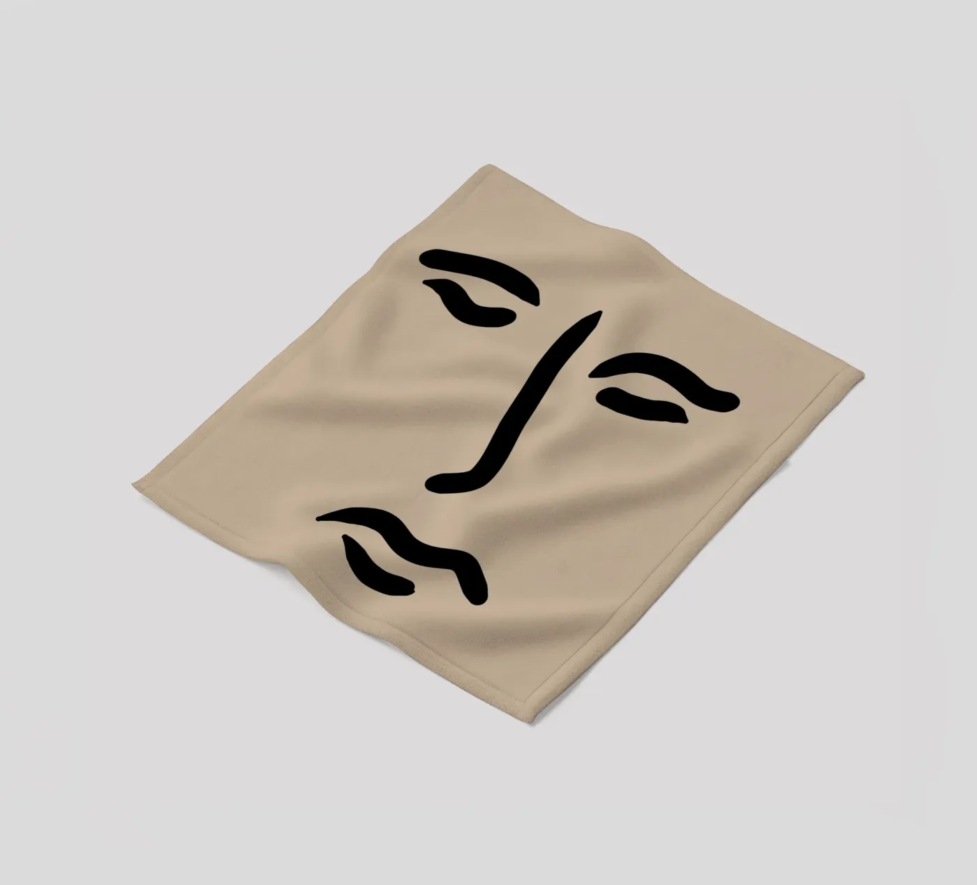 Abstract Harmony Fleecedecke von Mike Leymi