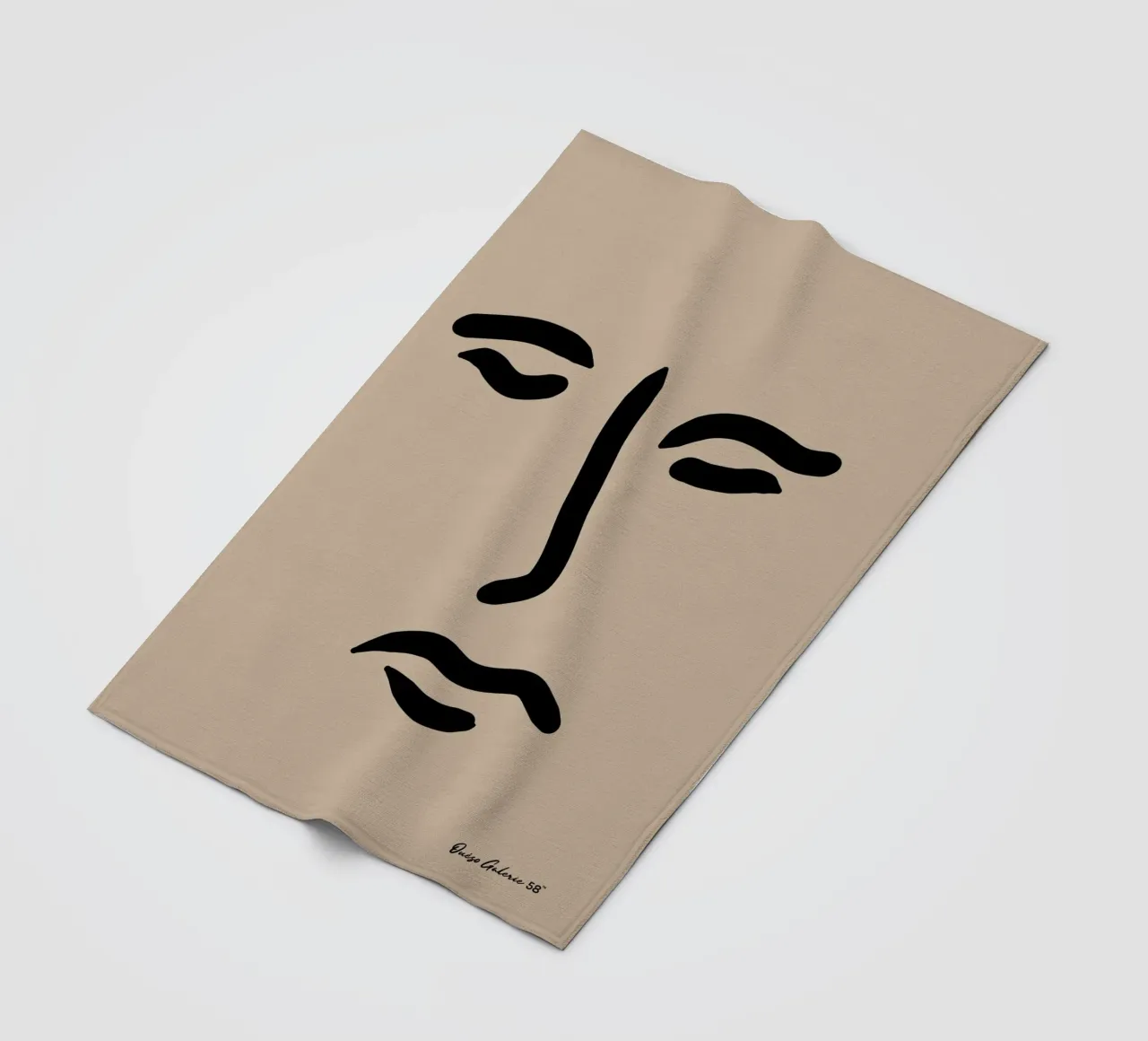 Abstract Harmony Fleecedecke von Mike Leymi