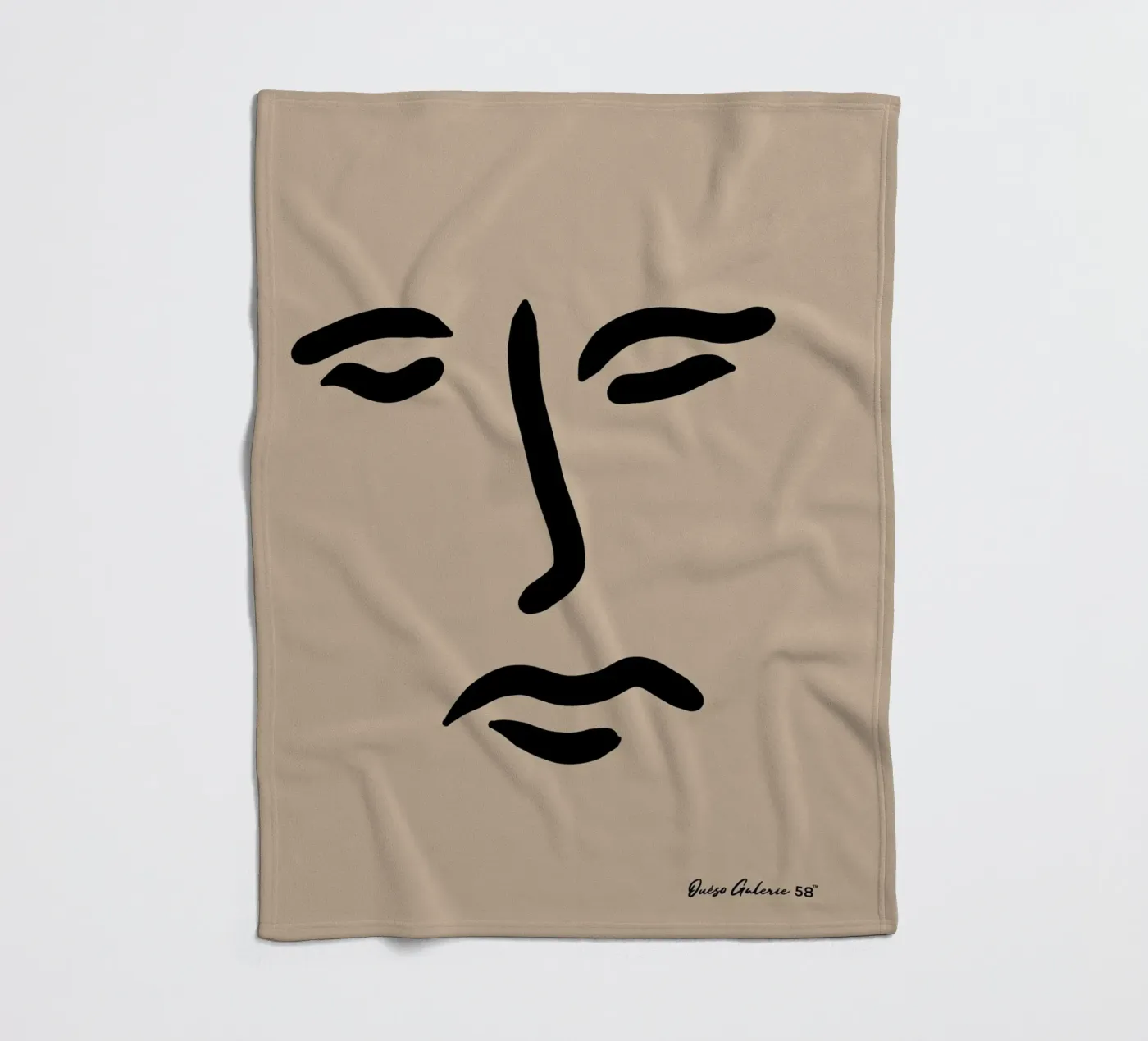 Abstract Harmony Fleecedecke von Mike Leymi