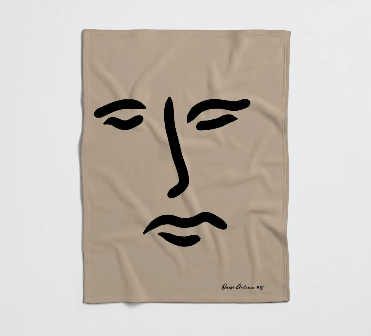 Abstract Harmony Fleecedecke von Mike Leymi