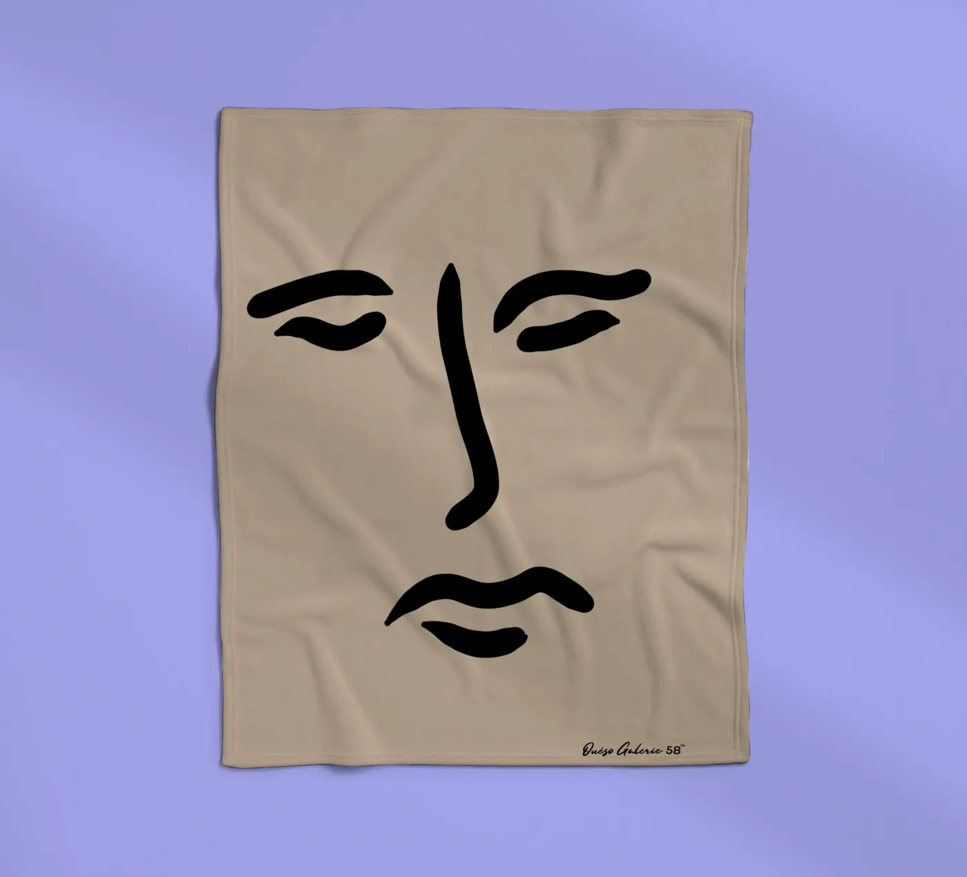 Abstract Harmony Fleecedecke von Mike Leymi