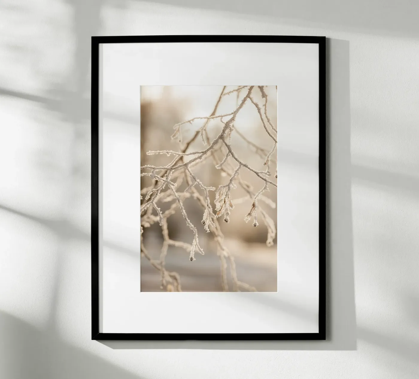 Hoarfrost 2 poster da Mareike Böhmer Photography