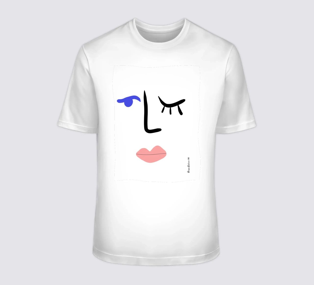 Dynamic Cutouts t-shirt da Mike Leymi