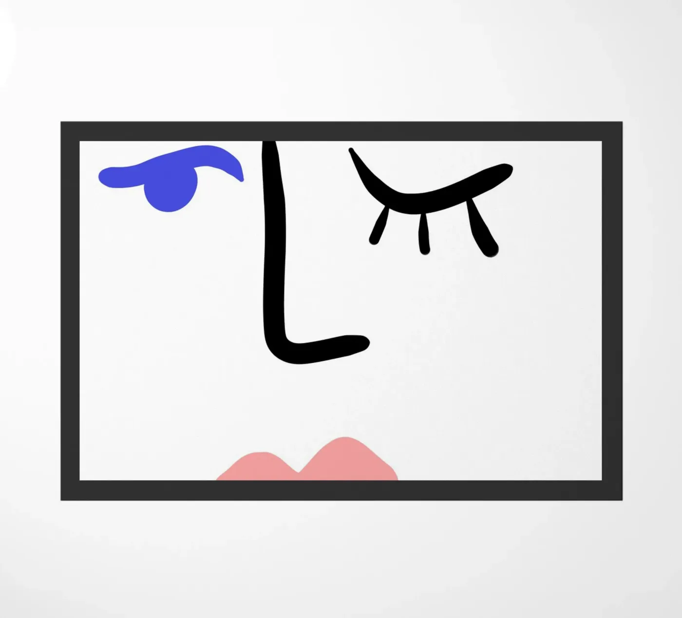 Dynamic Cutouts doormat by Mike Leymi