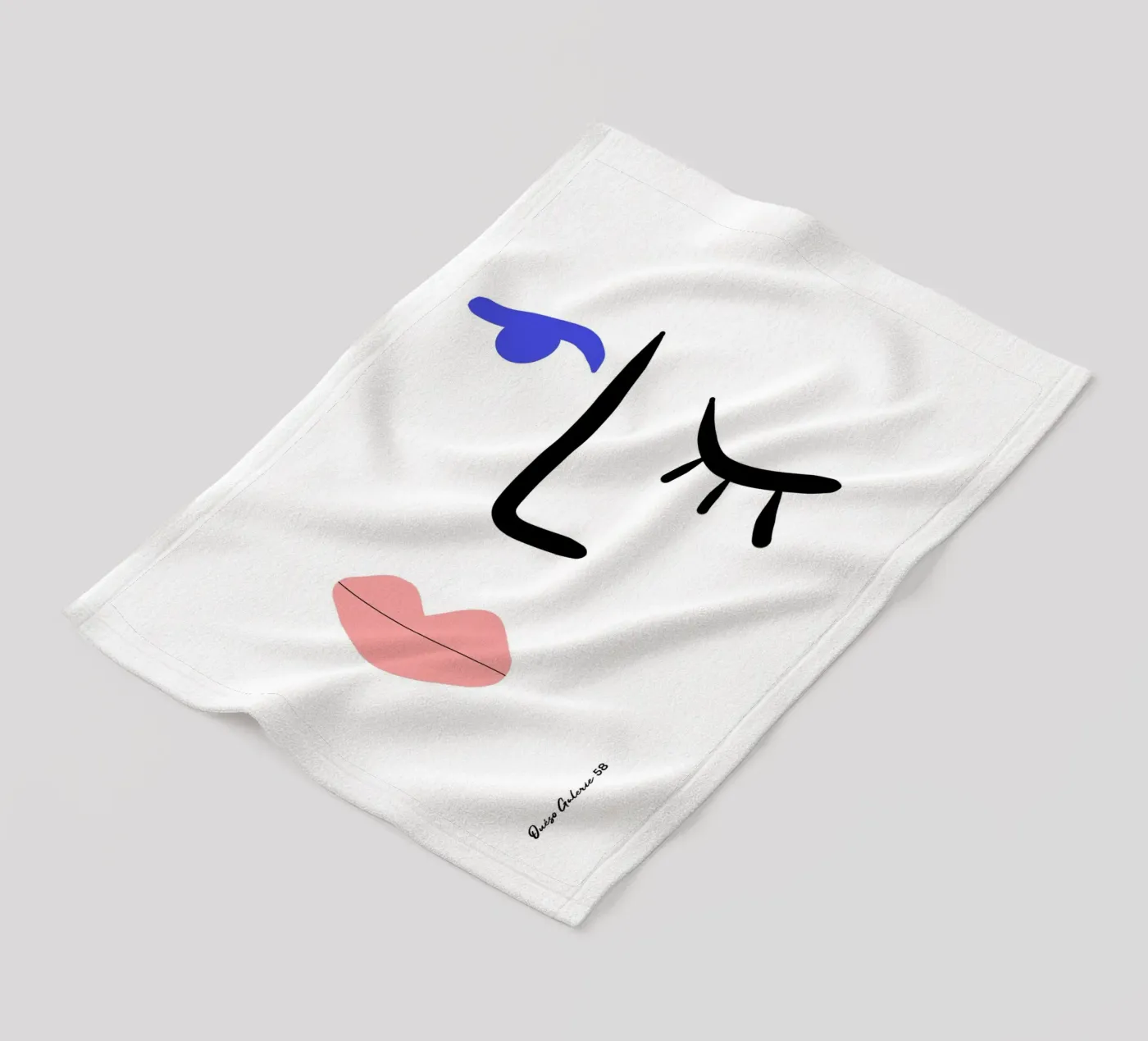 Dynamic Cutouts fleecedeken van Mike Leymi