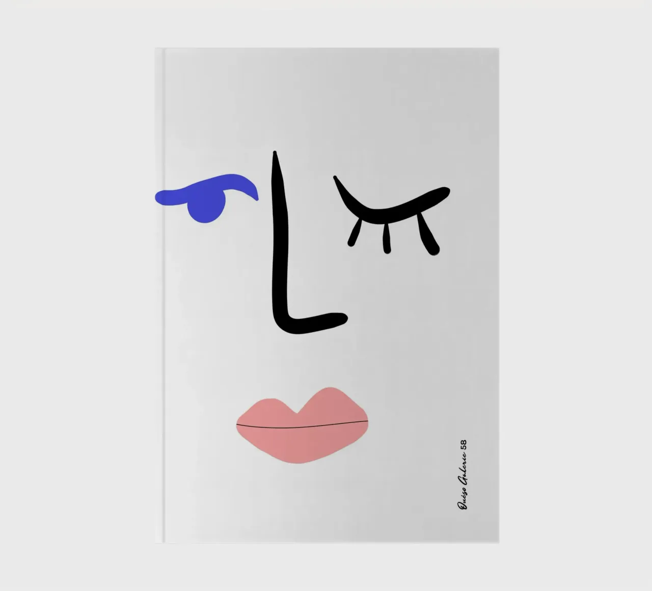 Dynamic Cutouts Notizbuch von Mike Leymi