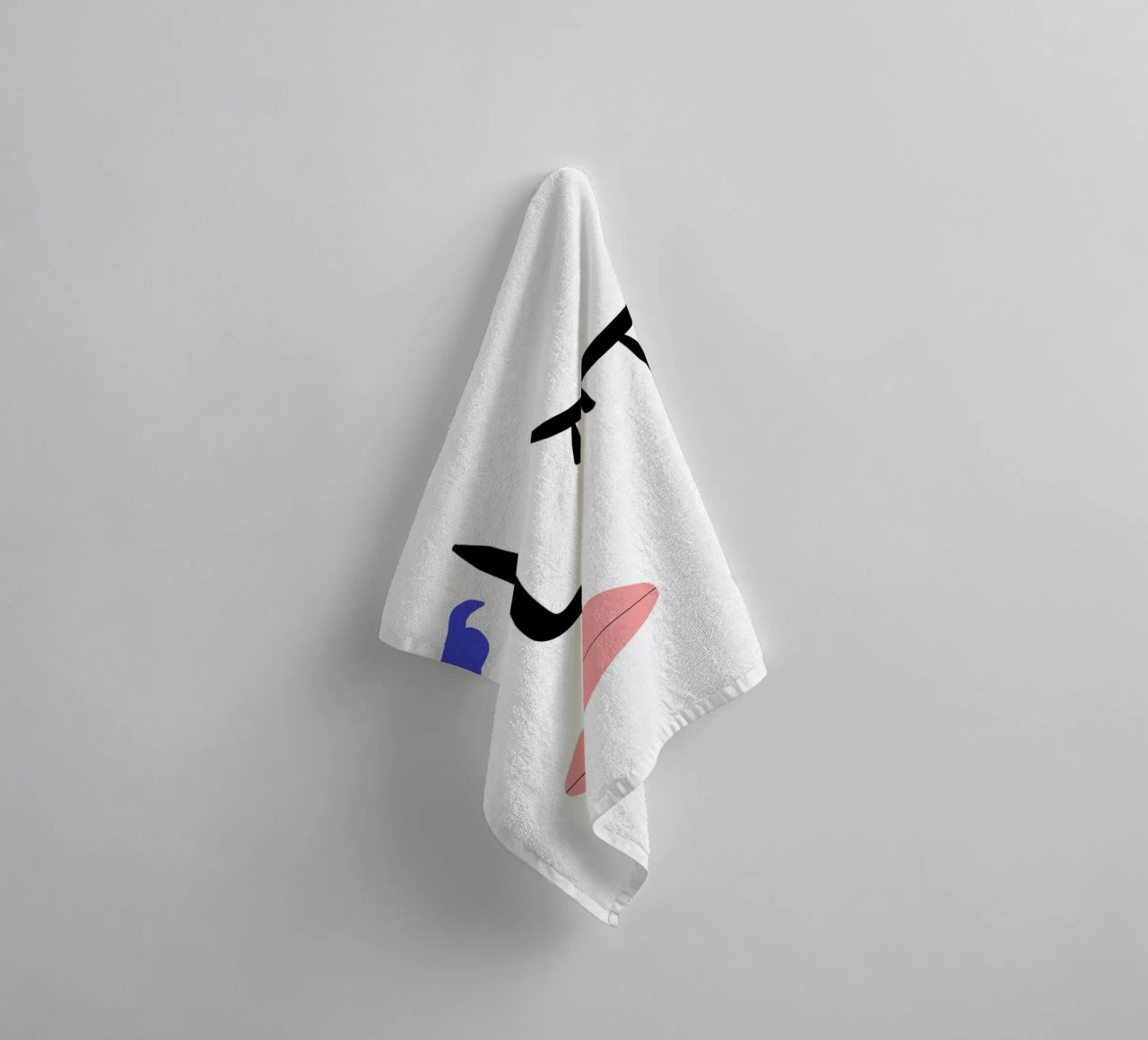 Dynamic Cutouts asciugamano da bagno da Mike Leymi