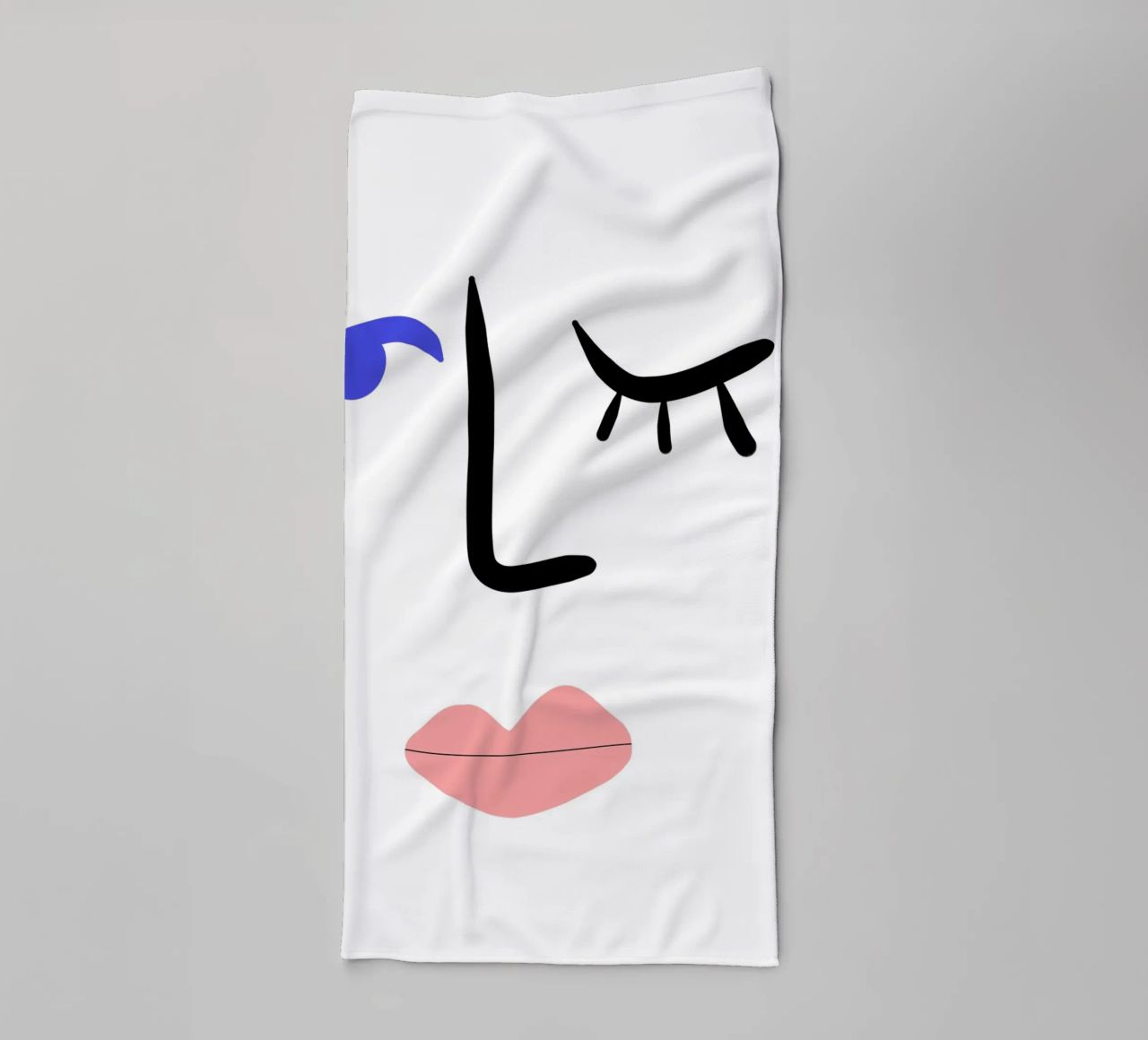 Dynamic Cutouts asciugamano da bagno da Mike Leymi