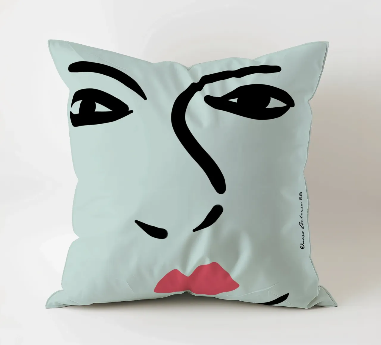 Flowing Lines cuscino da Mike Leymi