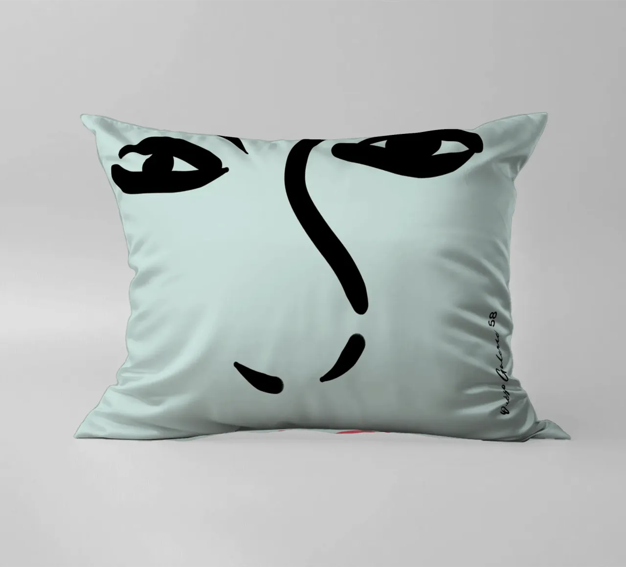 Flowing Lines cuscino da Mike Leymi