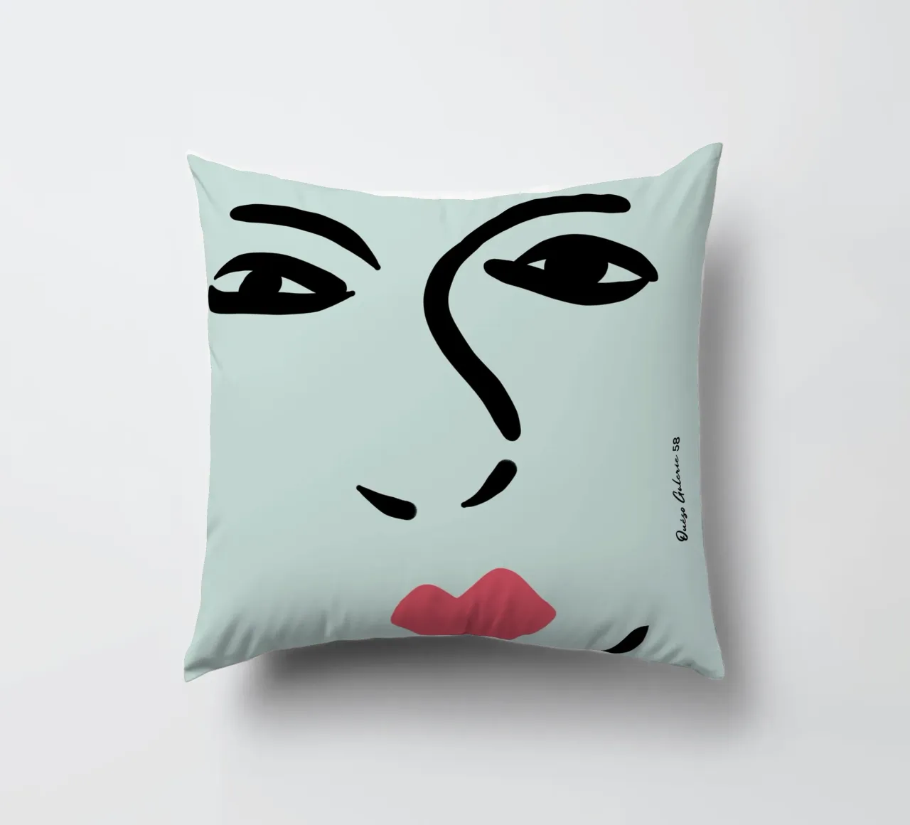 Flowing Lines cuscino da Mike Leymi