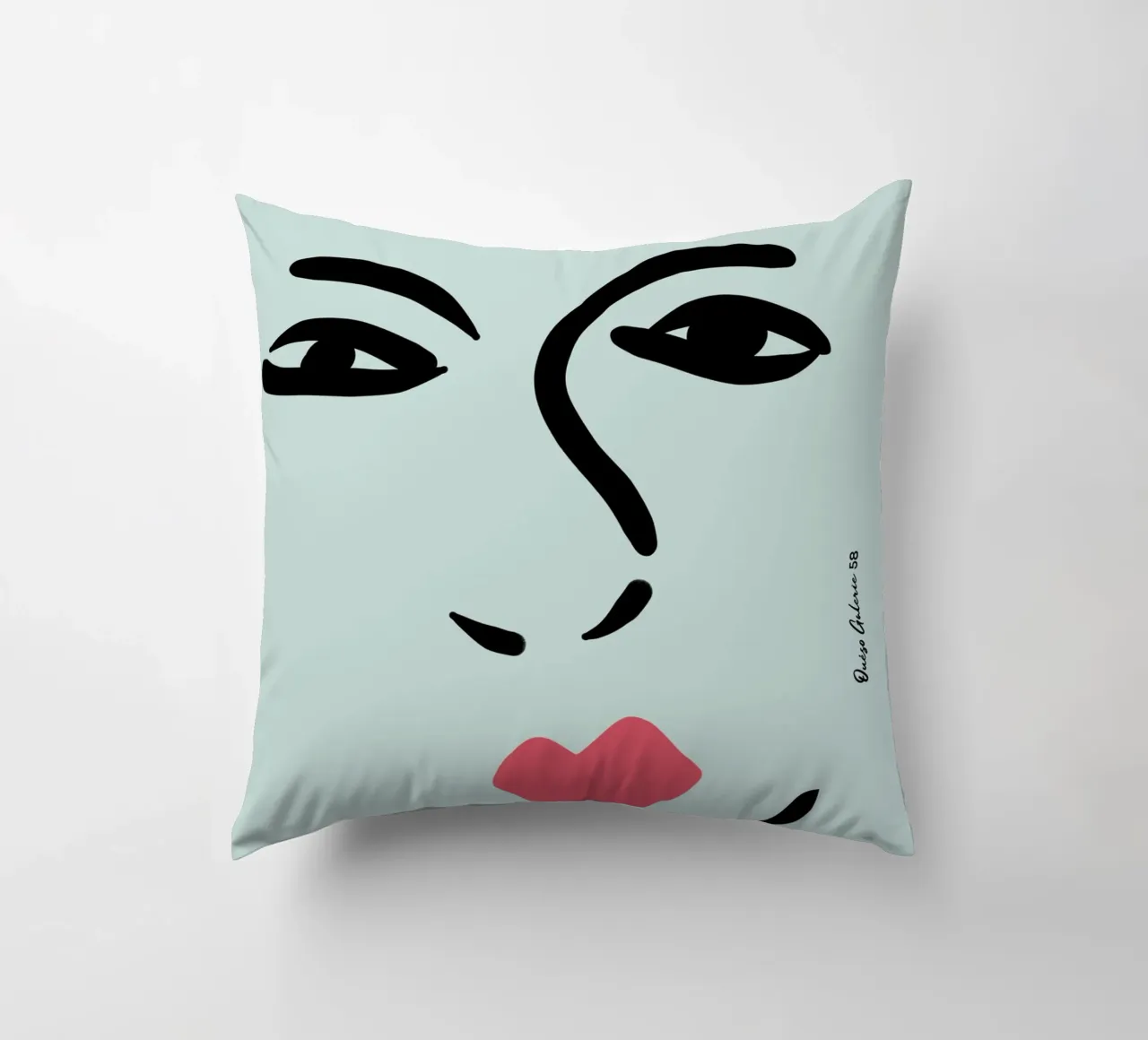 Flowing Lines cuscino da Mike Leymi