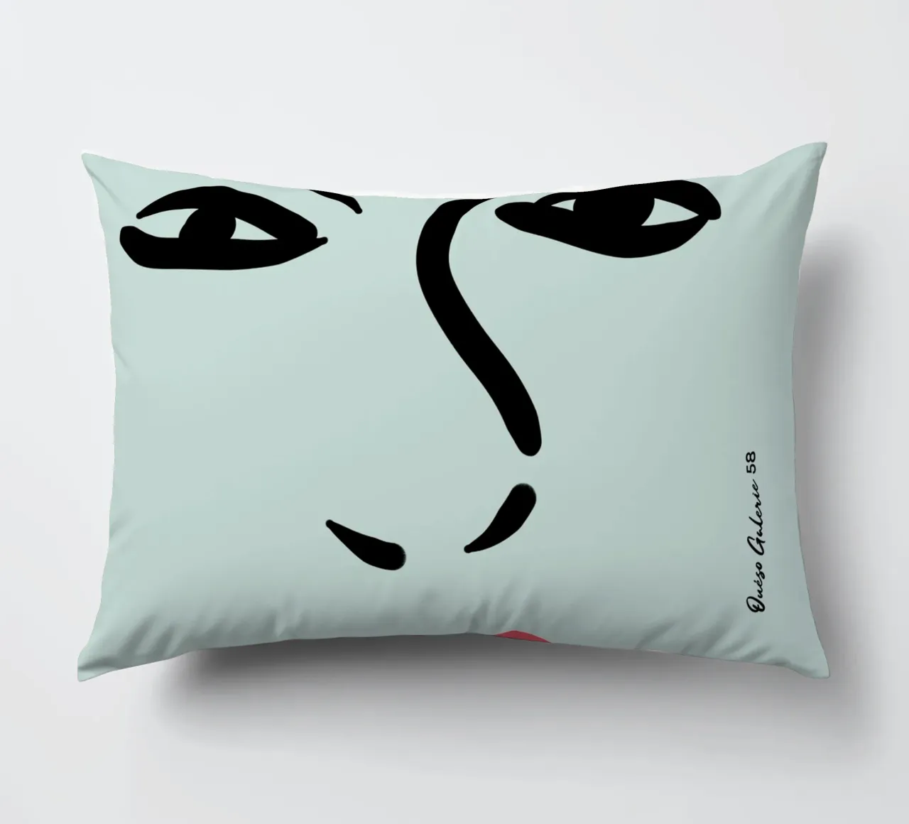 Flowing Lines cuscino da Mike Leymi