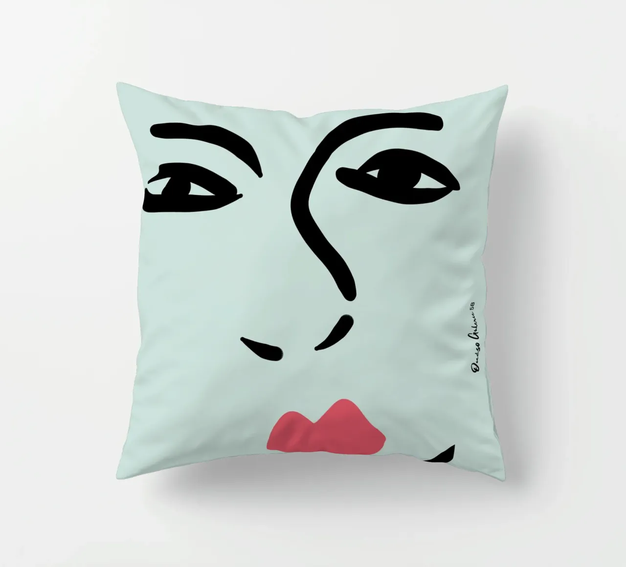 Flowing Lines cuscino da Mike Leymi