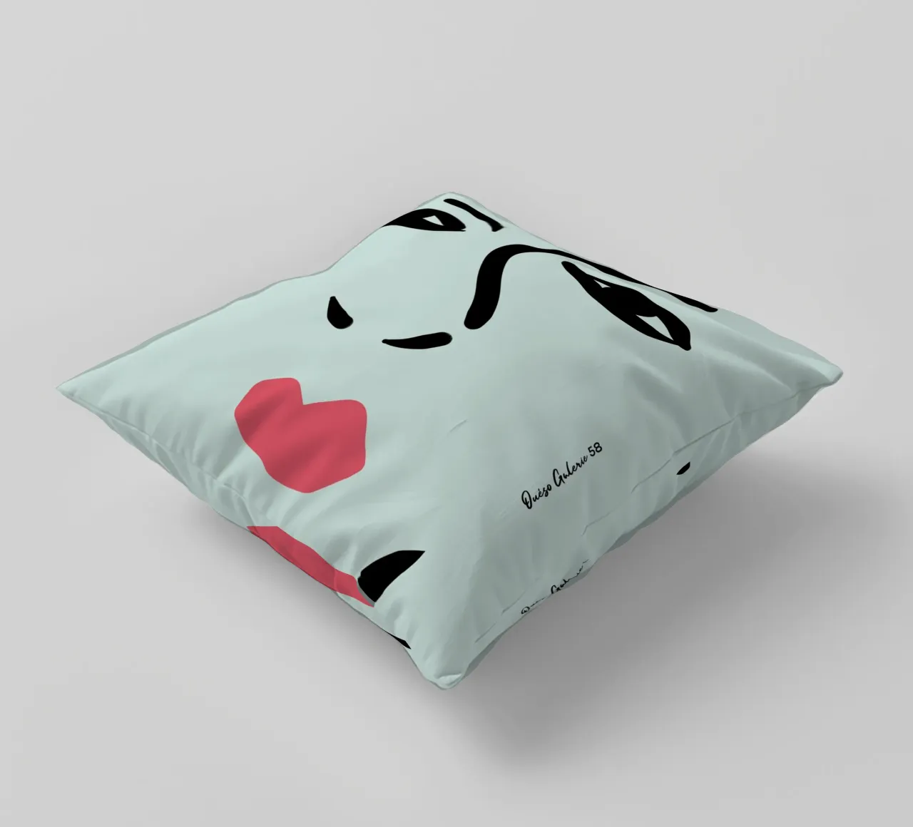 Flowing Lines cuscino da Mike Leymi