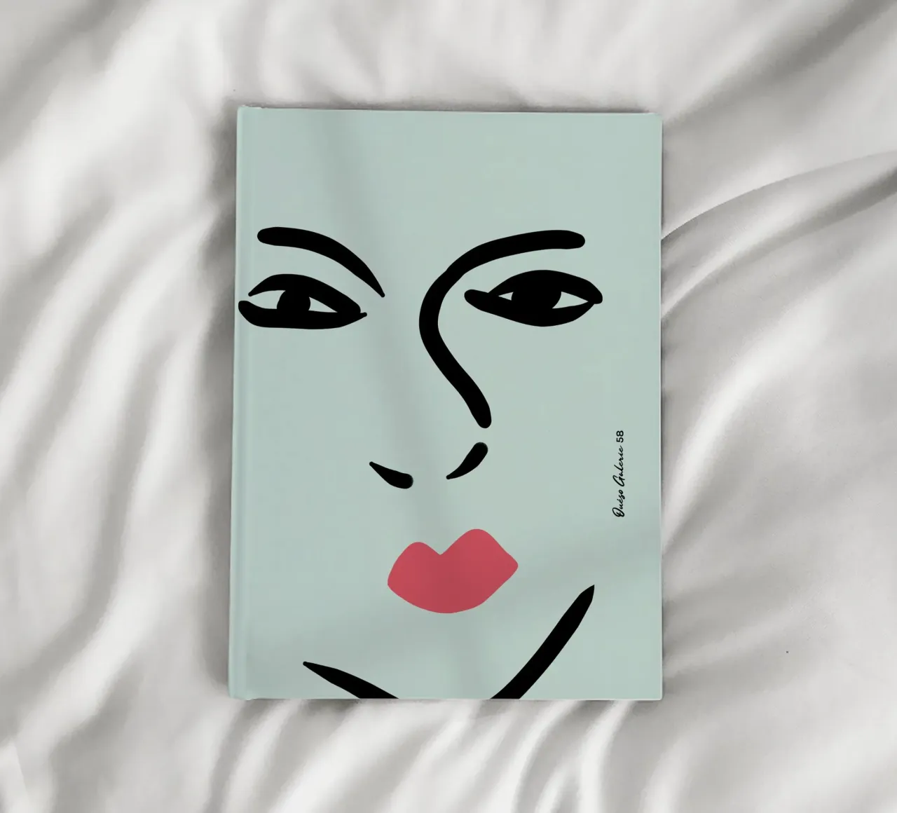 Flowing Lines notebook by Mike Leymi