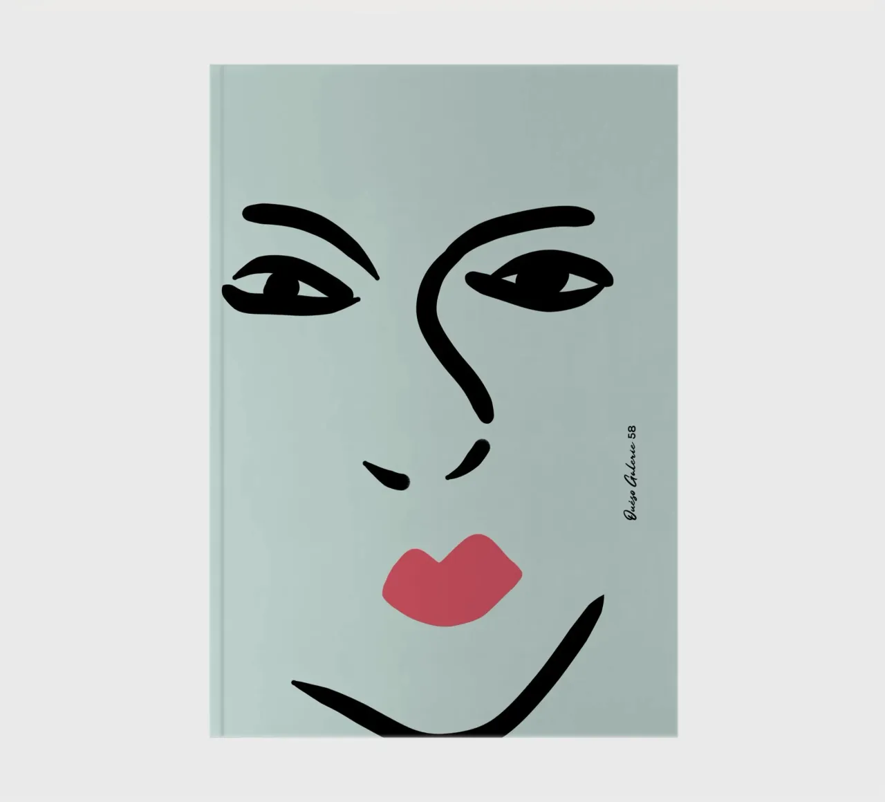 Flowing Lines notebook by Mike Leymi