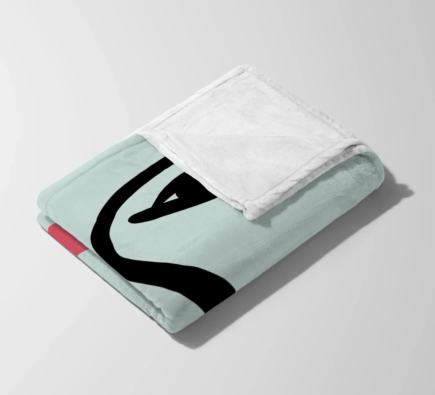 Flowing Lines Fleecedecke von Mike Leymi