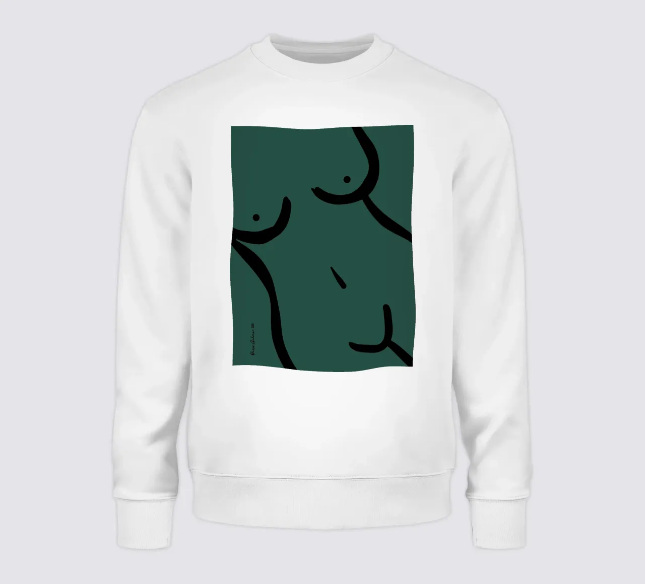 Modern Bloom felpa da Mike Leymi