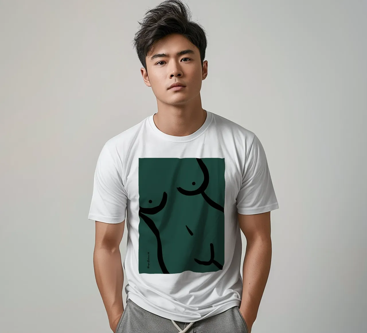 Modern Bloom t-shirt da Mike Leymi