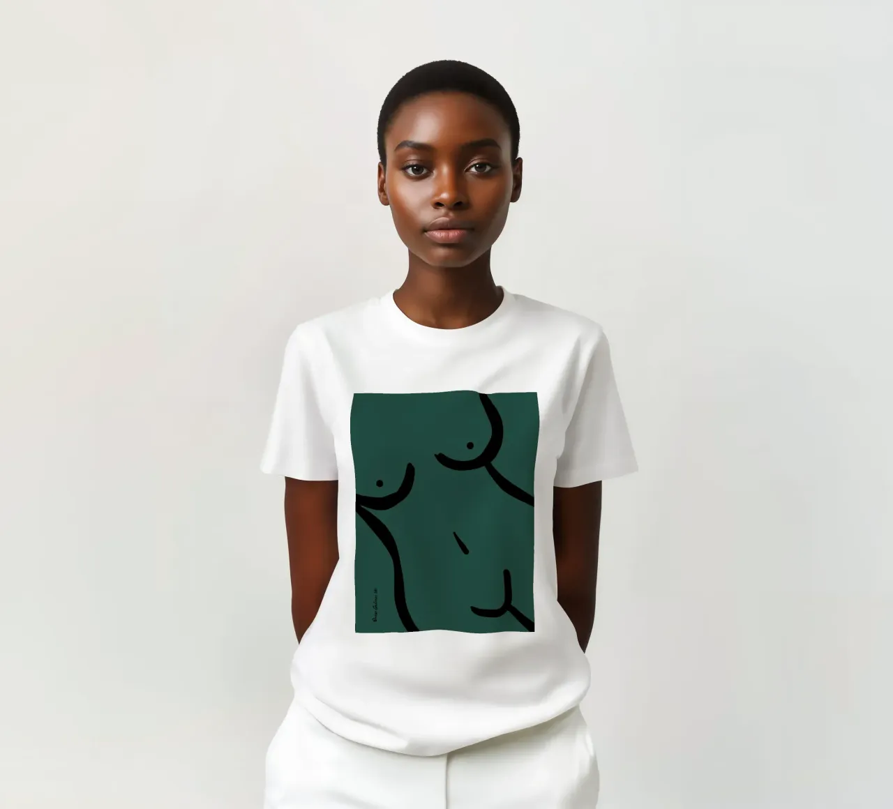 Modern Bloom t-shirt da Mike Leymi